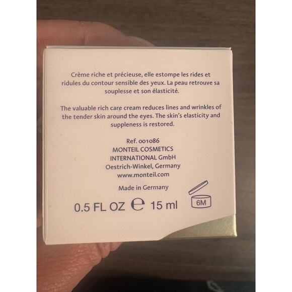 Monteil Paris Acti-Vita Enriched Eye Creme ProCGen 15ml – Anti-Aging Hydrating - Picture 3 of 7